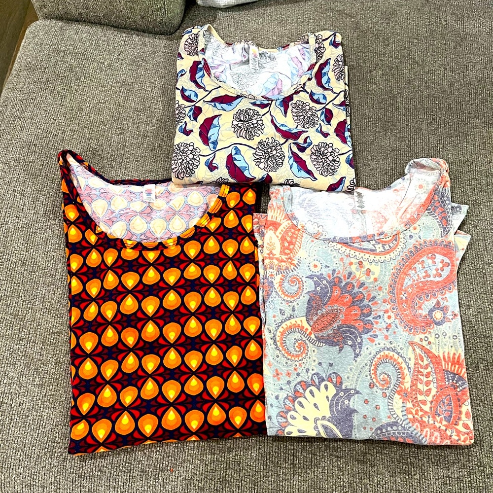 Lularoe tops-set of 3